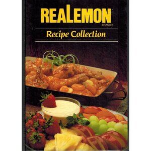 ReaLemon Recipe Collection Cookbook Spiral Bound 1987 Edition By Borden Kitchens